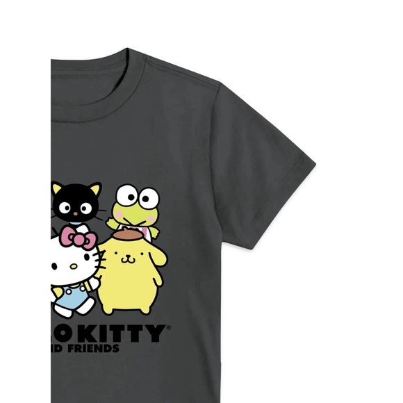 Sanrio Girls Hello Kitty Hola Gato, Crew Neck, Short Sleeve, T-Shirt, Size M - Picture 3 of 3